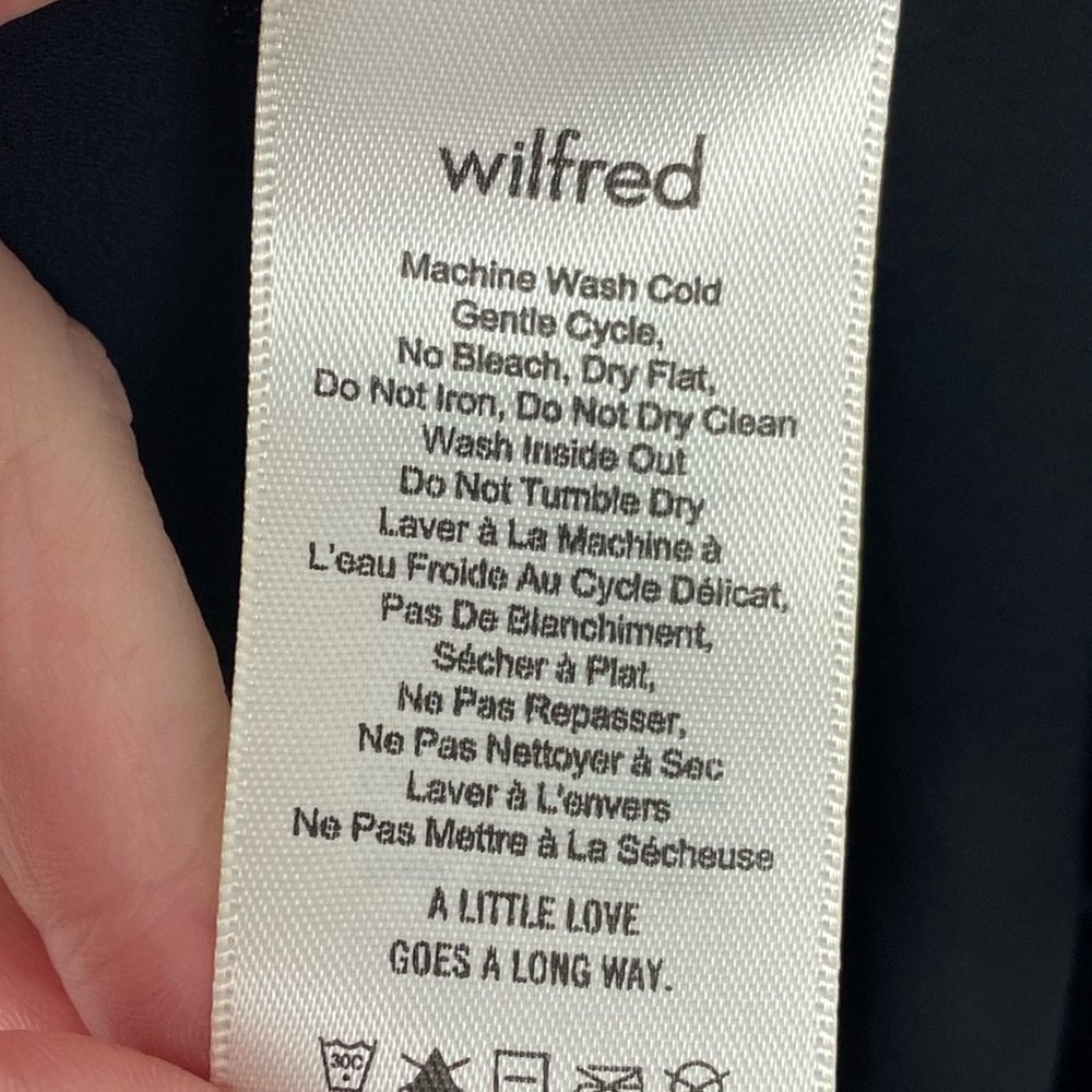 Aritzia Wilfred Free Vivienne Silver Slip Dress M - Picture 6 of 8